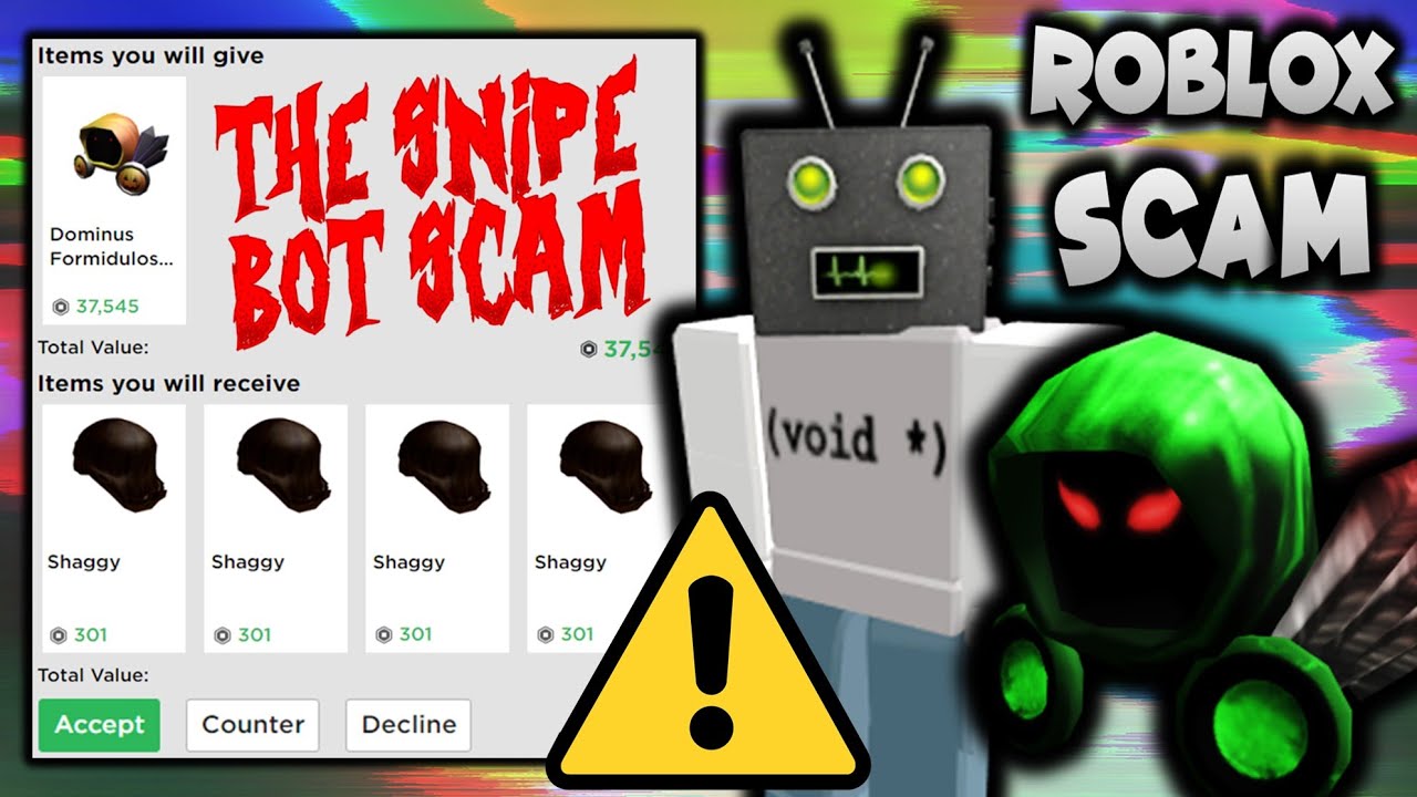 Please Never Fall For This Roblox Scam Fake Limited Snipe Bots Youtube - roblox snipe bot 2020