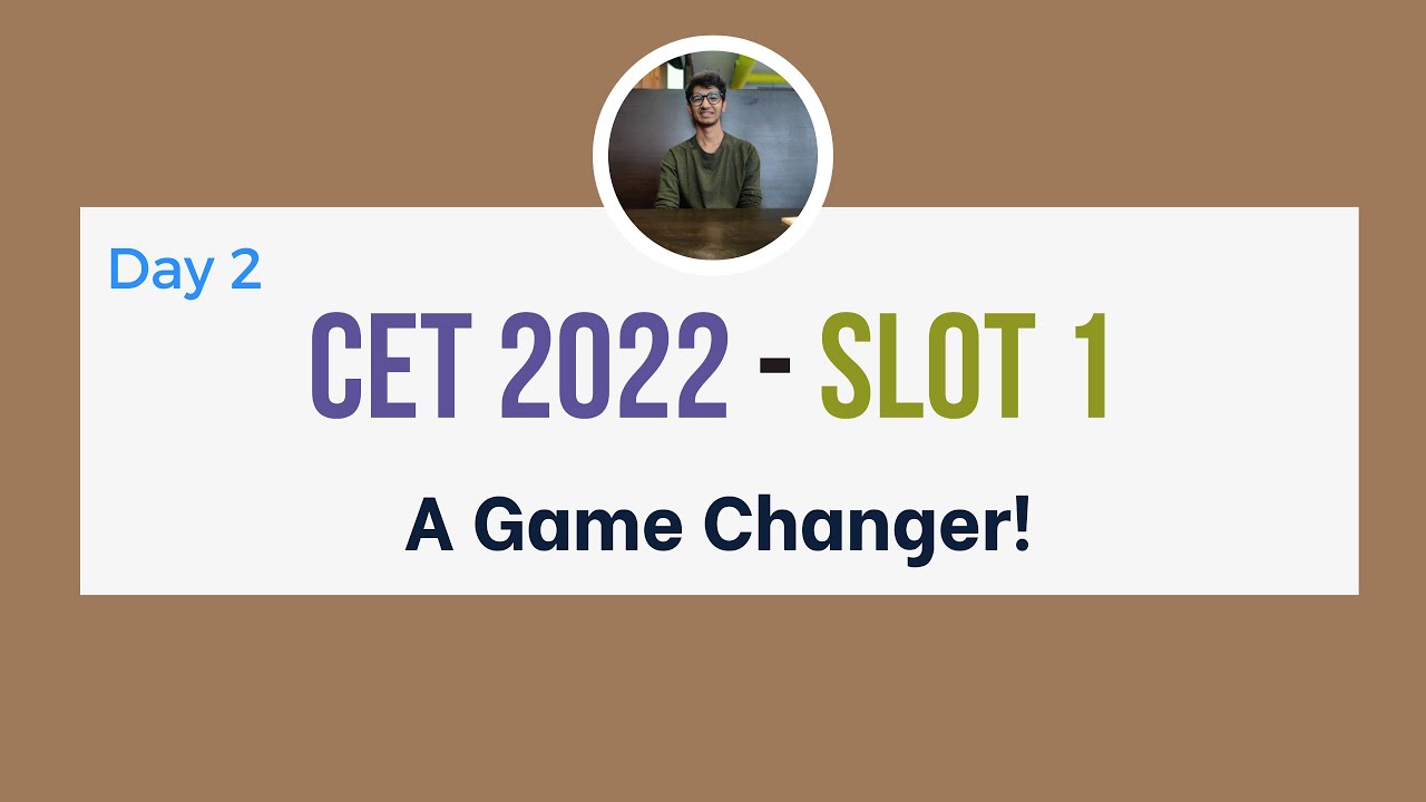 Cet Slot 2 A GAME CHANGER! YouTube