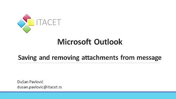 Saving attachments in Microsoft Outlook 2016