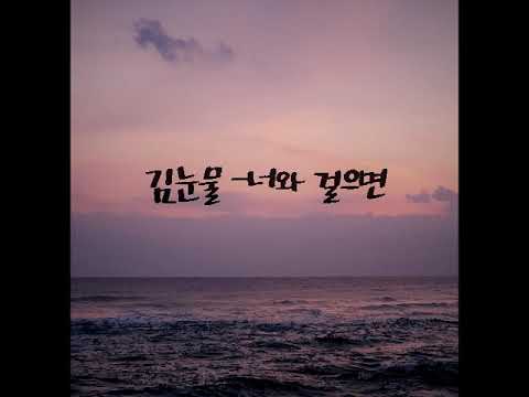 김눈물 너와 걸으면