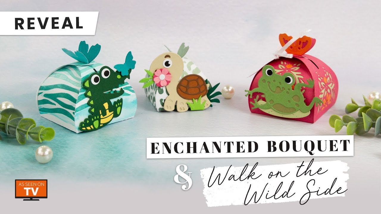 Introducing the Enchanted Bouquet Favour Box and Walk on the Wild Side Collection | Tonic Studios