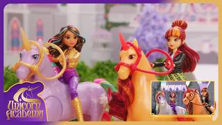 Recreating Unicorn Academy | Unicorn Academy 🦄🌈 | Toy Play for Kids