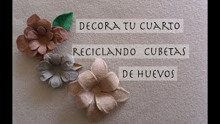 Decorar con cubetas de huevo