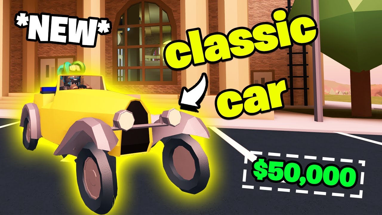 Supercars Gallery Classic Car Jailbreak - jailbreak bugatti car test roblox