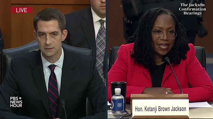 WATCH: Sen. Tom Cotton questions Jackson in Suprem...
