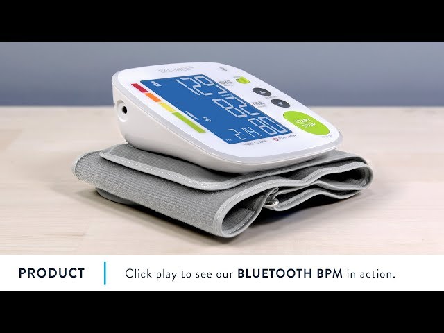 Greater Goods Bluetooth Full Set Blood Pressure Monitor Cuff and Kit,  Carrying Case, Batteries, Plug, Cuff, Monitor, Free iPhone and Android App  Download 