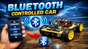 Bluetooth controlled car using arduino