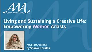 2026 American Women Artists Symposium of Women in the Arts Keynote Sharon Louden at Frist Art Museum