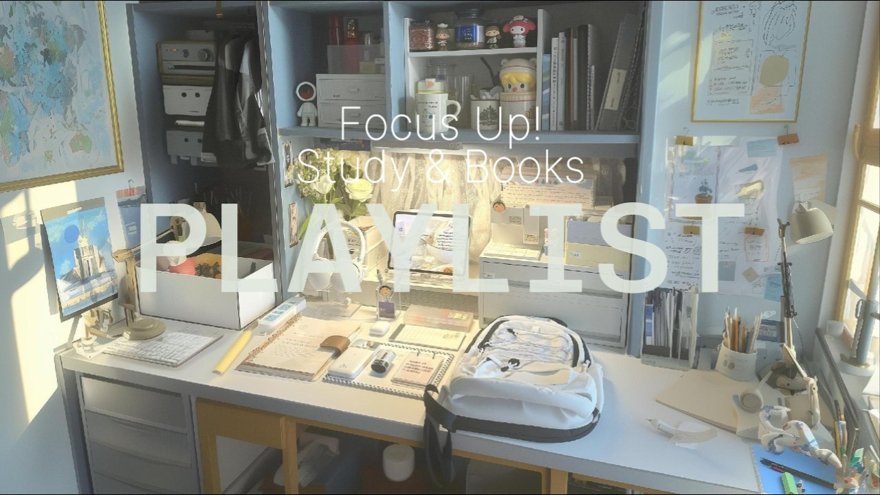 𝑷𝒍𝒂𝒚𝒍𝒊𝒔𝒕 (가사X) 3시간 집중력 UP! 편안한 베이스 로파이 🎧 잔잔하게 몰입되는 칠합 공부 BGM