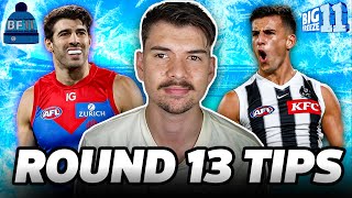 Round 13 AFL Tips + Predictions 2025