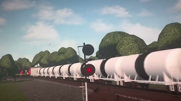 Cn es44ac trailing with a nice engine sound and the lead es44dc leading the whole consist