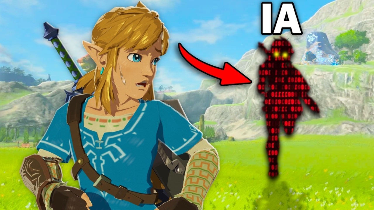 CETTE IA CONTRÔLE MON JEU SUR ZELDA BREATH OF THE WILD !