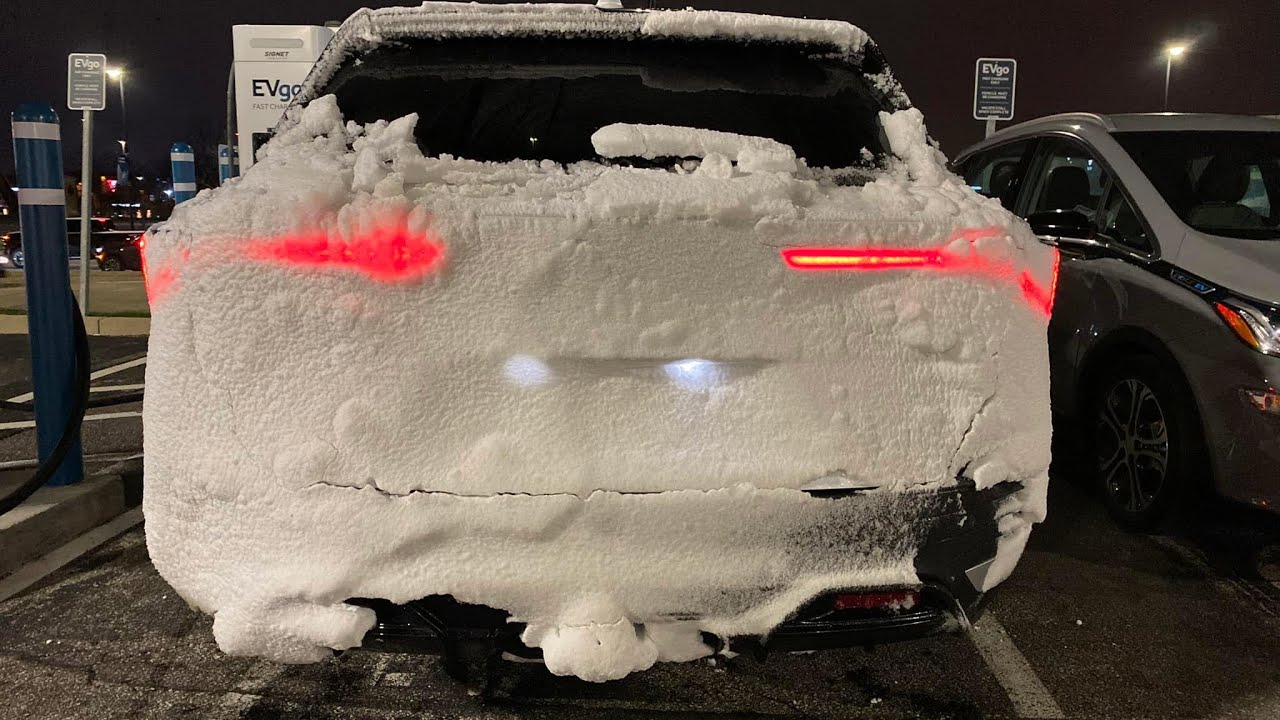 All-Electric Acura ZDX in the Snow from Buffalo to Cleveland