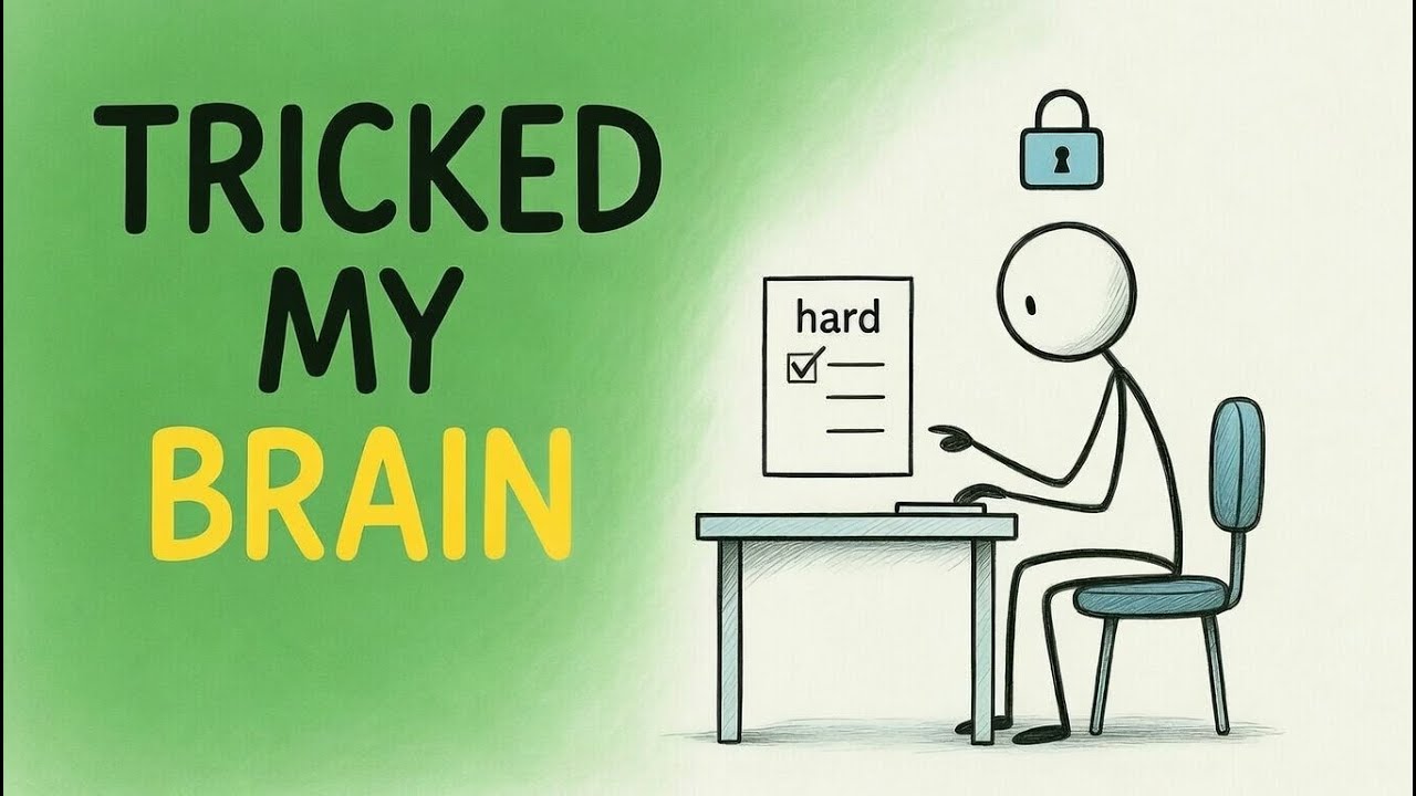 How I Tricked My Brain To Like Doing Hard Things (dopamine detox)