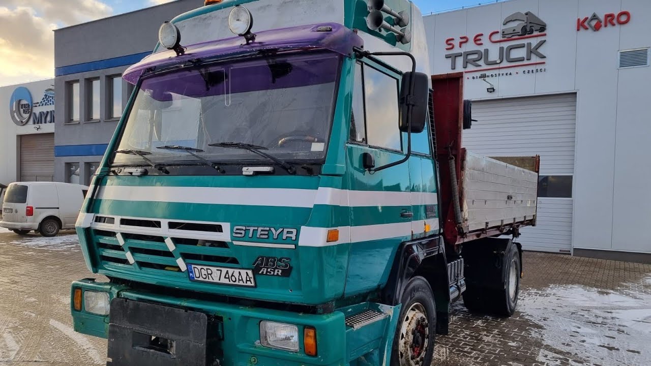 STEYR 19S36, Tipper 4x2, Full Steel ,6 CYLINDERS 