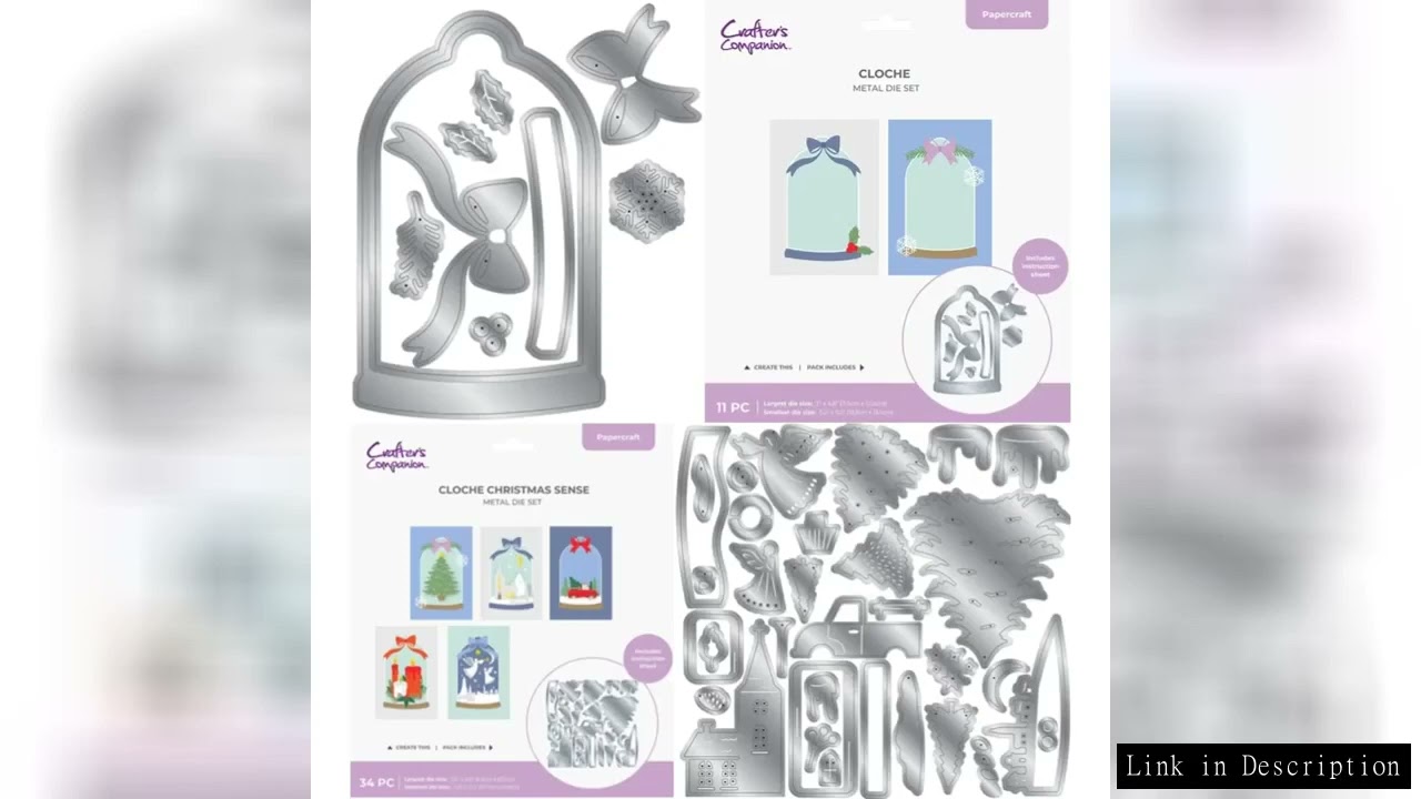 Cloche Christmas Sense Metal Cutting Dies Scrapbook Diary Decoration Stencil Embossing Template DIY