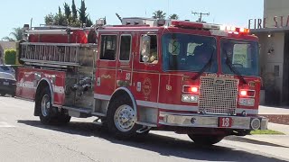 Long Beach Fire Dept. Engine 13 Responding 2/27/2026