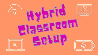 Hybrid Classroom Setup Extending Mac Screen