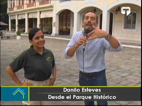 Danilo Esteves desde el parque Histórico