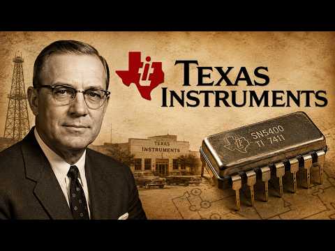 Texas Instruments: The Dallas Oil Company That Accidentally Invented the Microchip and Changed Tech