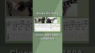 Guess the Song Challenge No.189 #guessthesong #guitartab #guitar #fingerstyleguitar