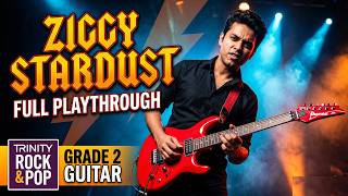 Ziggy Stardust Trinity Rock & Pop Guitar Grade 2 Full Playthrough by David Bowie