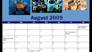 August 2009 - WALL•E