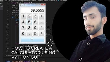 HOW TO CREATE CALCULATOR USING PYTHON GUI IN HINDI URDU ||  HOW TO MAKE A CALCULATOR IN HINDI URDU