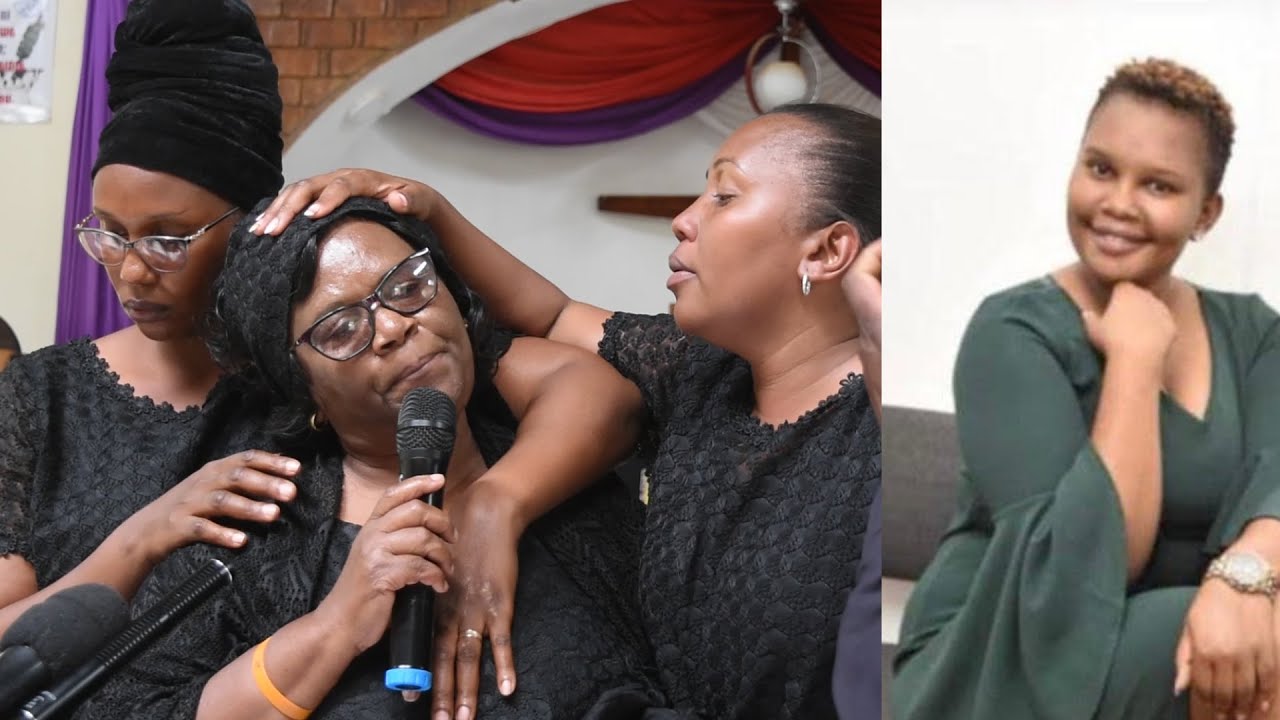 KAULI YA UCHUNGU YA MAMA ANETH BAADA YA KUWAITA WATOTO WAKE MBELE YA KANISA.
