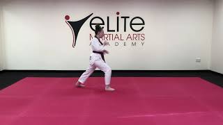 Poomsae 6 Step By Step Back View