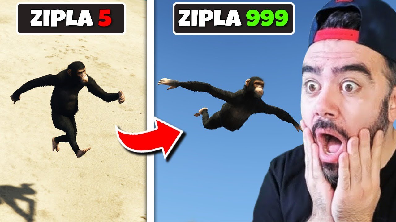 BU MAYMUNA INANMIYACAKSINIZ ÇOK YÜKSEK ATLIYOR - GTA 5 MODS