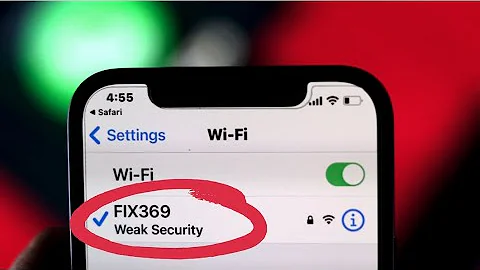 Fix "Weak Security" Wi-Fi Warning on iOS14 in about 2 Minutes