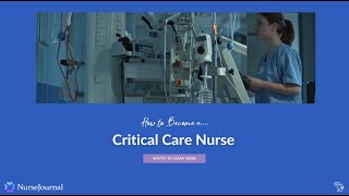 How to Become a Critical Care Nurse