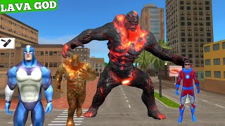 Rope hero vice town lava mutant hid in the cave screenshot 5