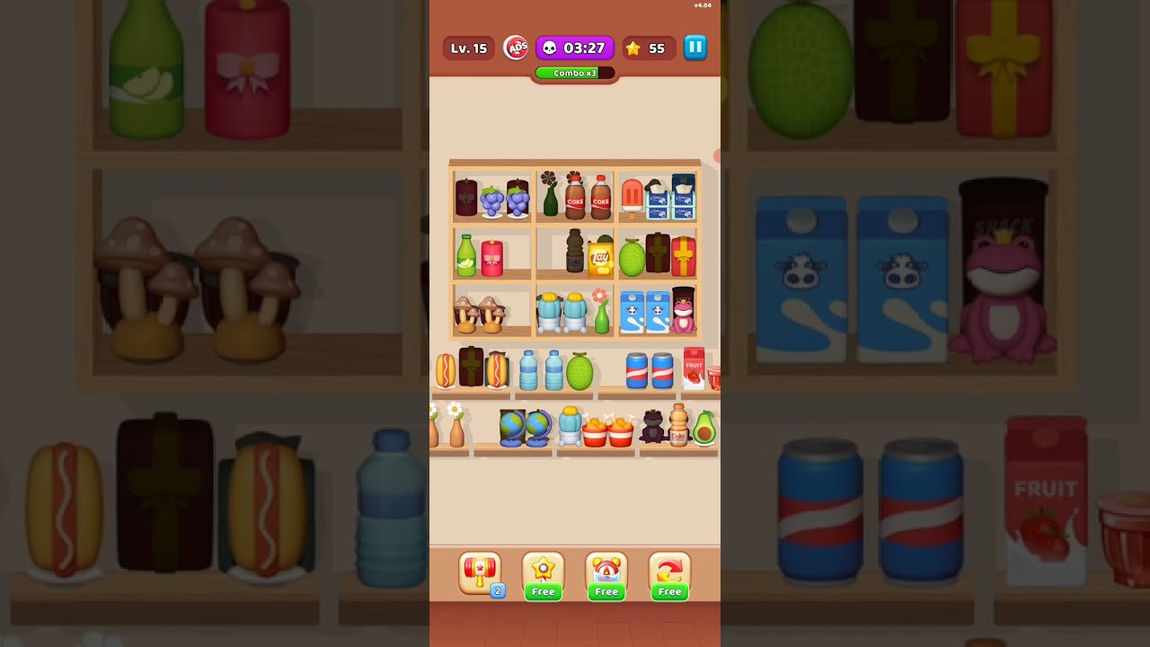 Goods Puzzle Sort Challenge Level 15 updated
