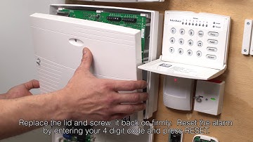 How to change a Texecom Veritas alarm battery