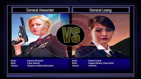Command & Conquer Zero Hour Challenge Mode: General Alexander vs General Leang