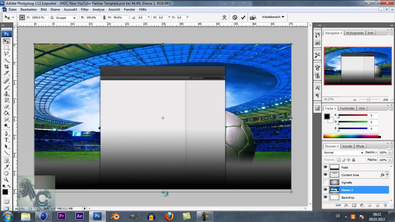 FFmFIFA - Partner Background Speedart #17