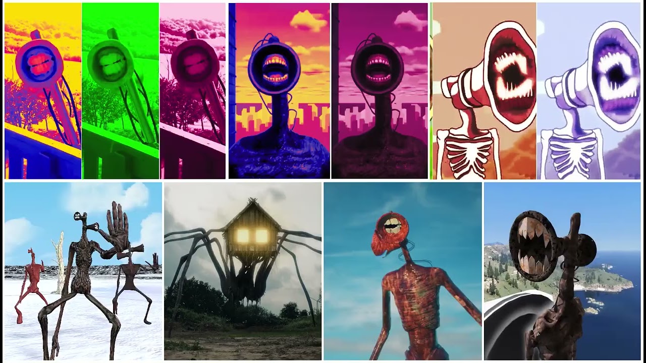 Mix - Siren Head New Coffin DanceMeme Song Cover 