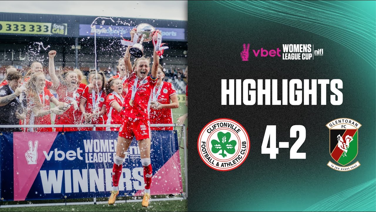 WHAT A COMEBACK! | Cliftonville Ladies 4-2 Glentoran Women | 2025 