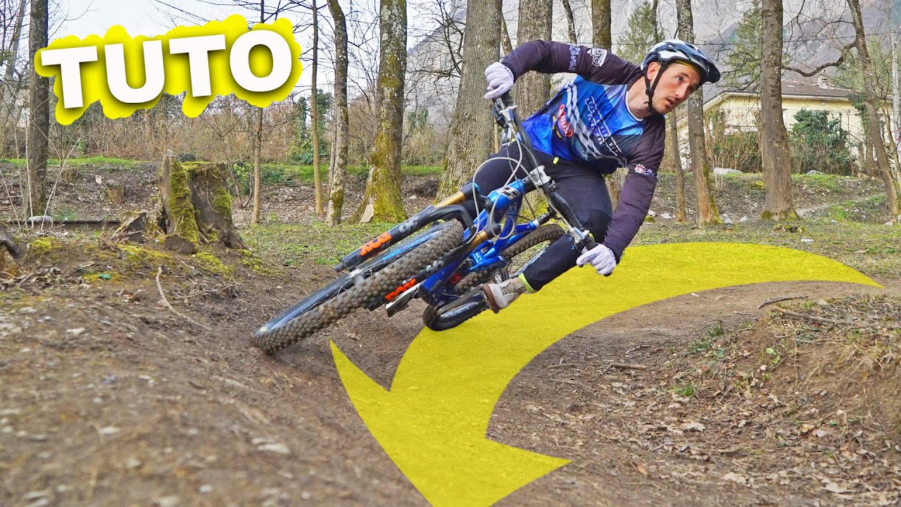 TUTO : Prendre un Virage à VTT plus rapide ! - YouTube