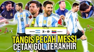 A DRAMATIC MOMENT AS MESSI PLAYS AND SCORE HIS LAST GOAL AT HOME, ARGENTINA FLOODED WITH TEARS