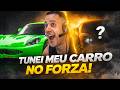 FORZA | TUNEI MEU CARRO NO FORZA | como será que ELE FICOU ???