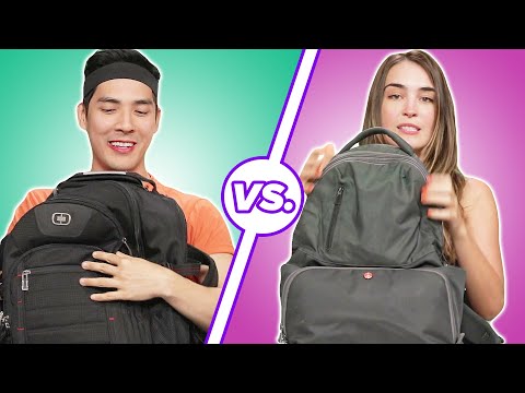 Men and Women Compare What's In Their Bags • Part 3