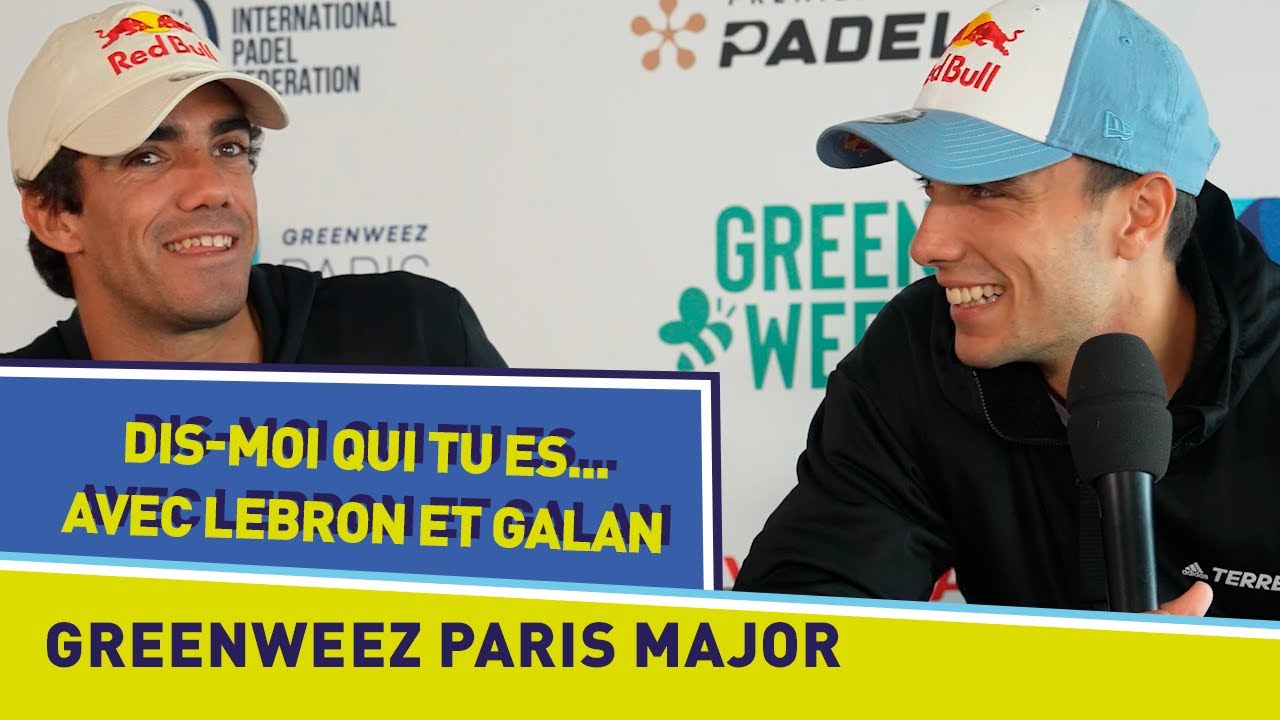 Dis-moi qui tu es… Avec Juan Lebron et Alejandro Galán