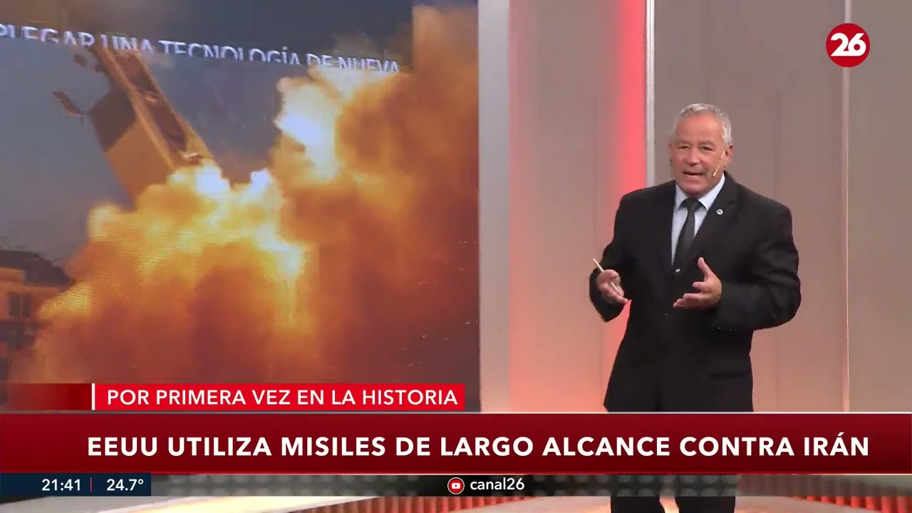 🚨 TENSIÓN | EEUU usa por primera vez misiles de precisión de largo alcance en la guerra contra Irán