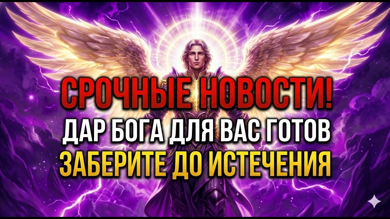 🔴 ОСТАЛОСЬ ВСЕГО 30 СЕКУНД—АРХАНГЕЛ МИХАИЛ ГОВОРИТ: СРОЧНЫЕ НОВОСТИ! ДАР БОГА ДЛЯ ВАС ГОТОВ. ЕСЛИ ВЫ