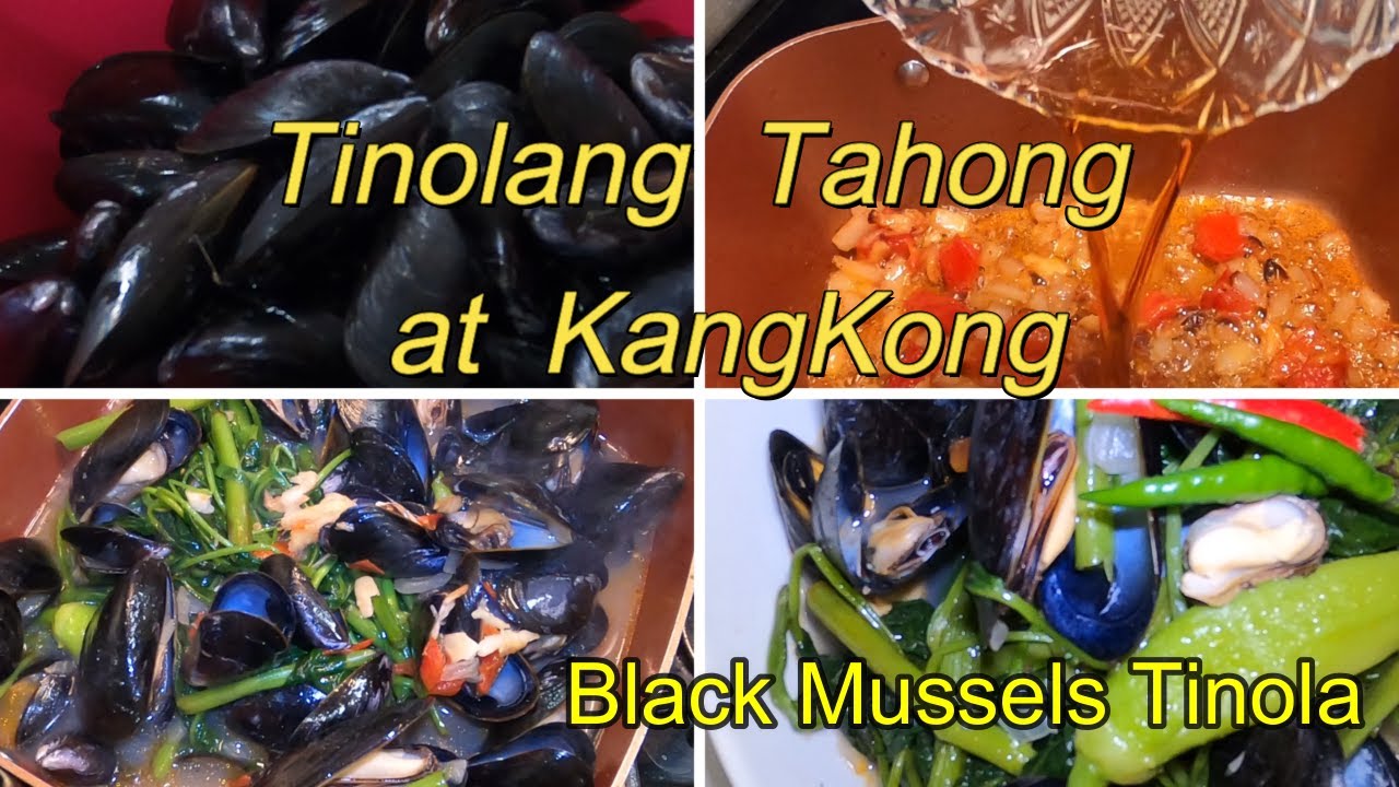 KaPinay Life In Chicago 99 Tinolang Tahong with Kangkong Tinola 