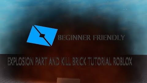 How to make a explosion part on Roblox Studio (Beginner Freindly)