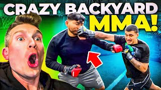 Should These Guys Go PRO? The Best BACKYARD MMA Fight!